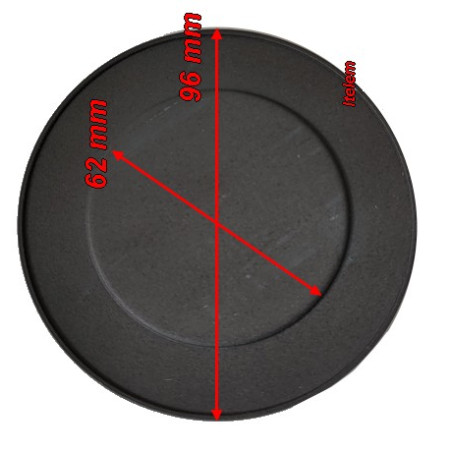 Chapeau de brûleur rapide plaque de cuisson Bosch 00619612