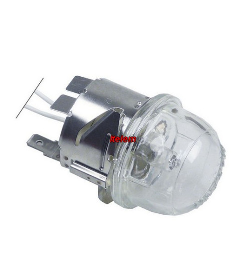 Douille avec lampe halogène four à pizza Angelo Po 3008760