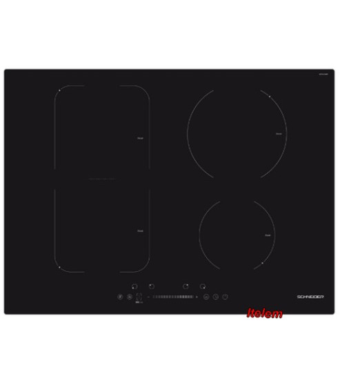Dessus verre vitrocéramique plaque de cuisson Schneider