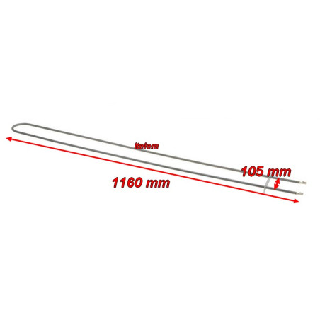 Résistance de sole four à pizza Zanolli RESI0078