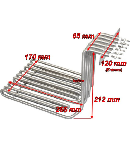 Résistance friteuse professionnelle CAC84248-1