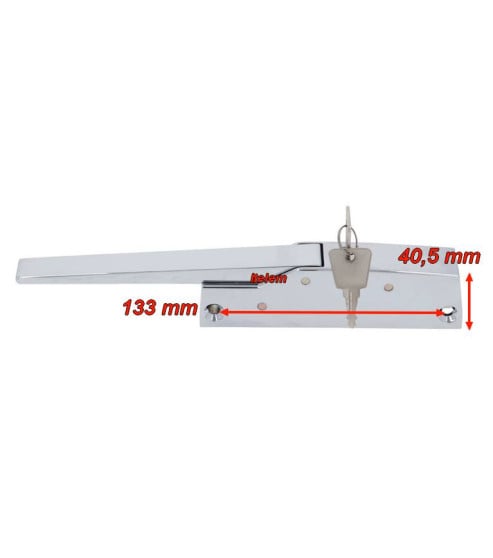 Poignée fermeture de porte 795 CR droite gauche chambre froide Intertecnica R011408