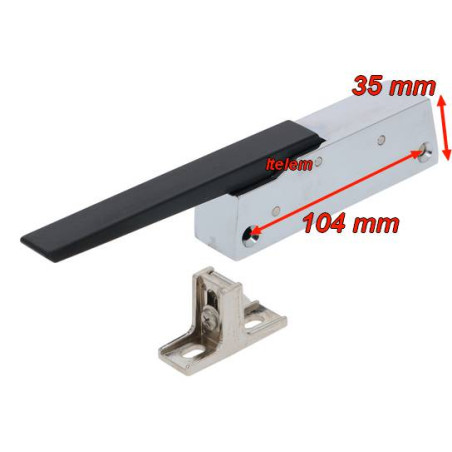 Poignée fermeture de porte 880 PV droite gauche chambre froide Intertecnica R017402