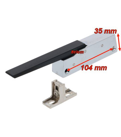 Poignée fermeture de porte 880 PV droite gauche chambre froide Intertecnica R017402