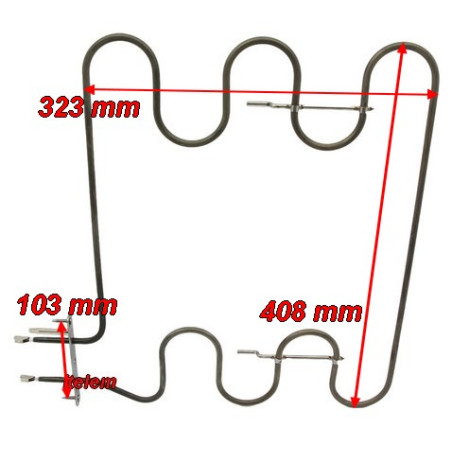 Résistance voûte four Sauter AS0053965