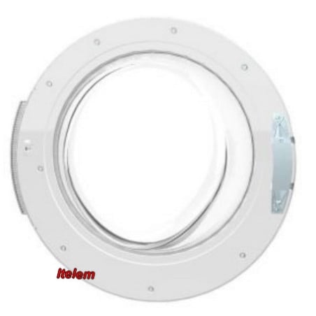 Hublot complet avec charnière lave-linge Bosch Siemens 00702919