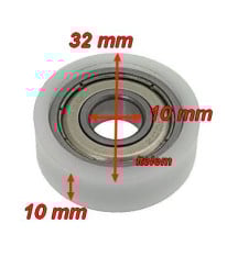 Roulement 32x10x10 mm Trancheur Omas
