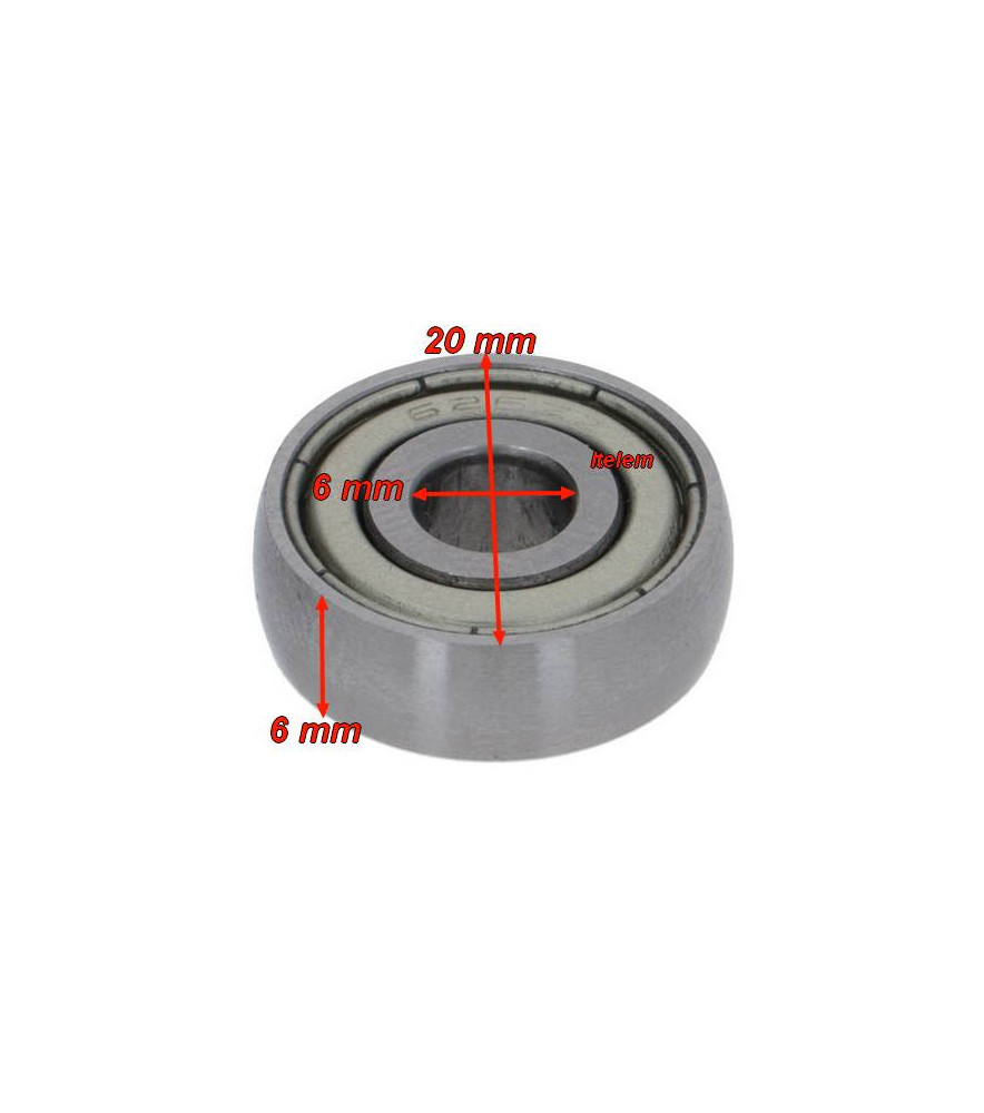 626-Z-HLN | Roulement à Billes à Gorge Profonde FAG | RS