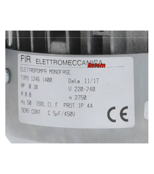 Pompe de cyclage FIR 1246DX lave-vaisselle Zanussi 1246.1400