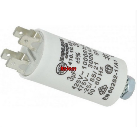 Condensateur 3 µF trancheur professionnel 41610.0364