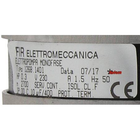 Pompe de cyclage FIR 1268/ASX lave-vaisselle Sammic 1268.1401