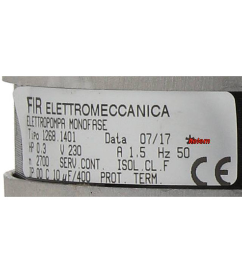 Pompe de cyclage FIR 1268/ASX lave-vaisselle Sammic 1268.1401