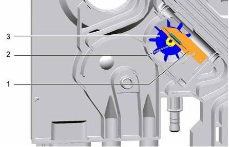 Debit-mètre lave-vaisselle Bosch Siemens