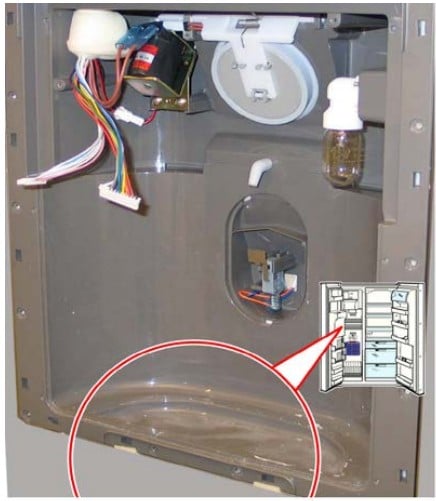 Bobine distibution glace réfrigérateur américain 00629121