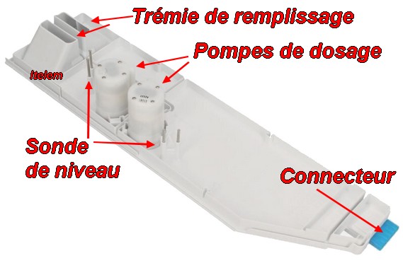 Doseur boite à produit lave-linge Bosch 11018807