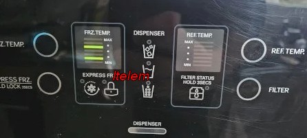 Code panne réfrigérateur LG moteur BLDC 4681JB1029A