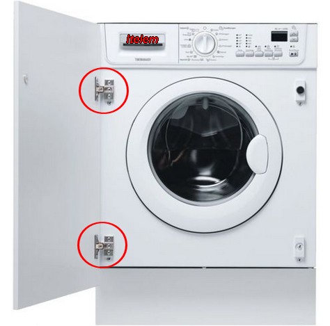Charnière porte habillage lave-linge Smeg 681331093